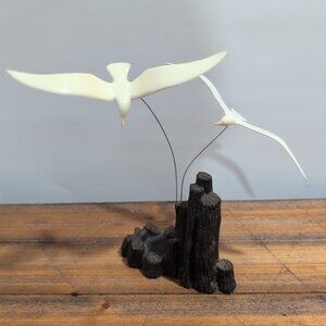 Vintage Mid Century Modern Seagull Art New Designs Inc Made In USA